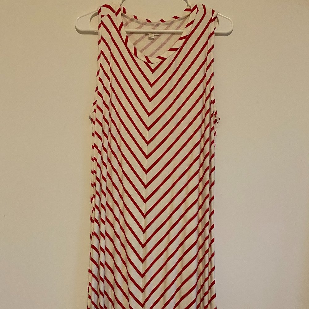 Striped Dress Size Large